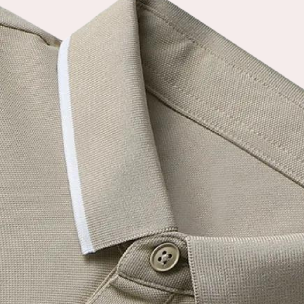 Mads | Åndbar Poloshirt Til Mænd-6
