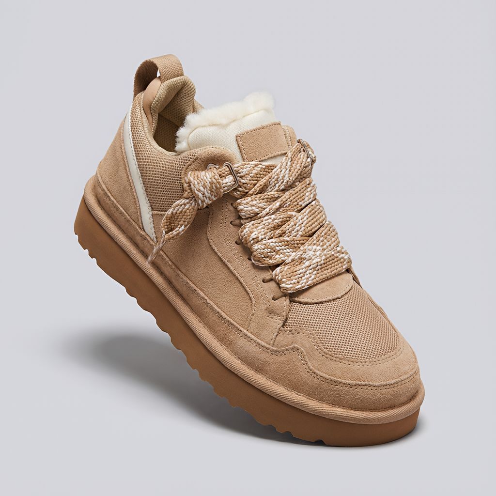 Dame Vinter Sneakers med Snørebånd