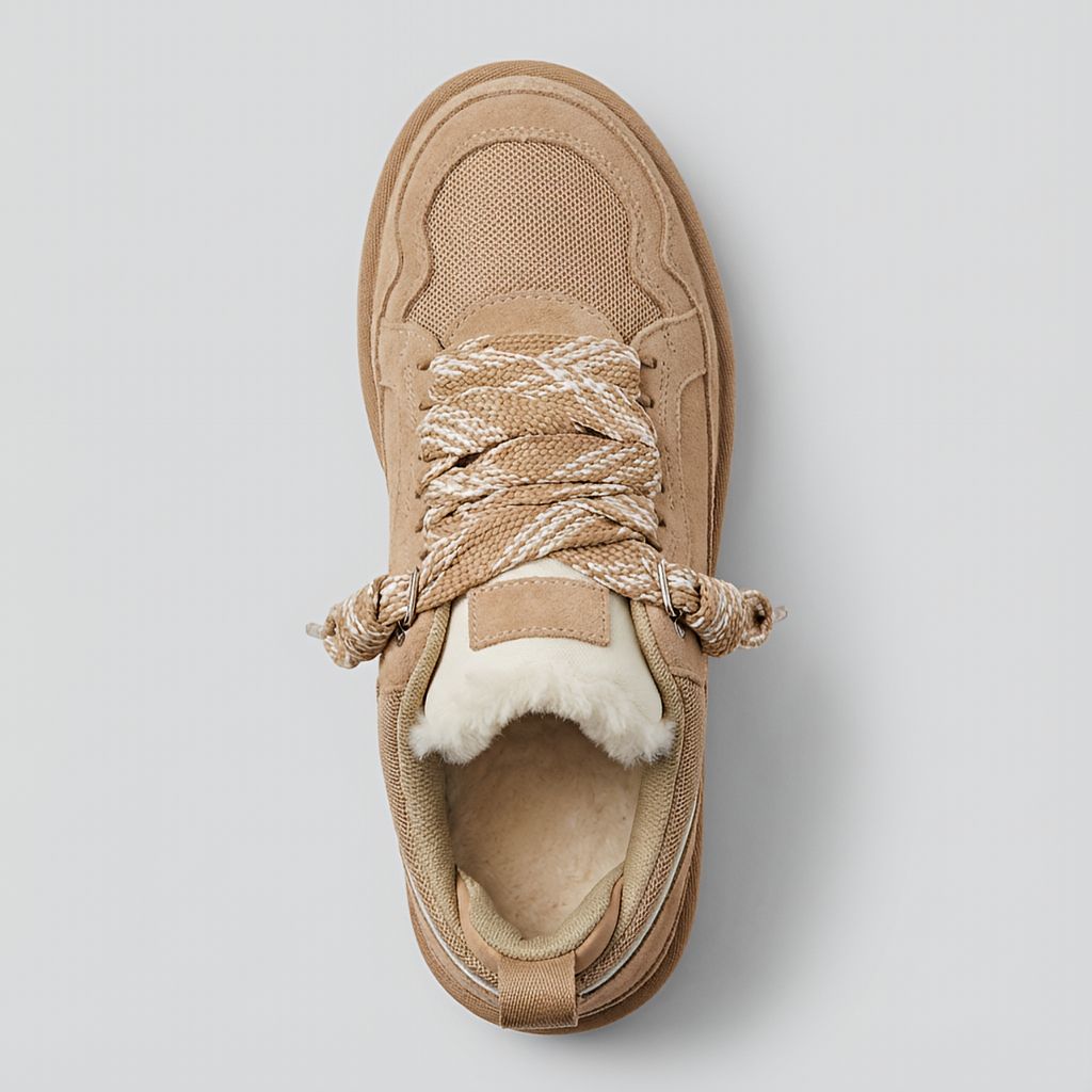 Dame Vinter Sneakers med Snørebånd