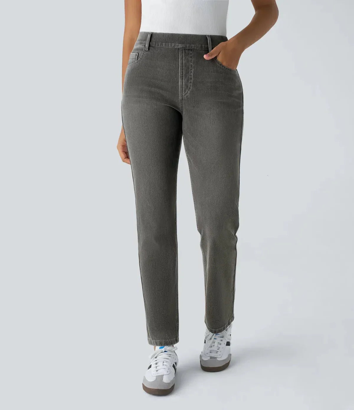 Pantalons pour femmes | Pantalons confortables en stretch à taille haute