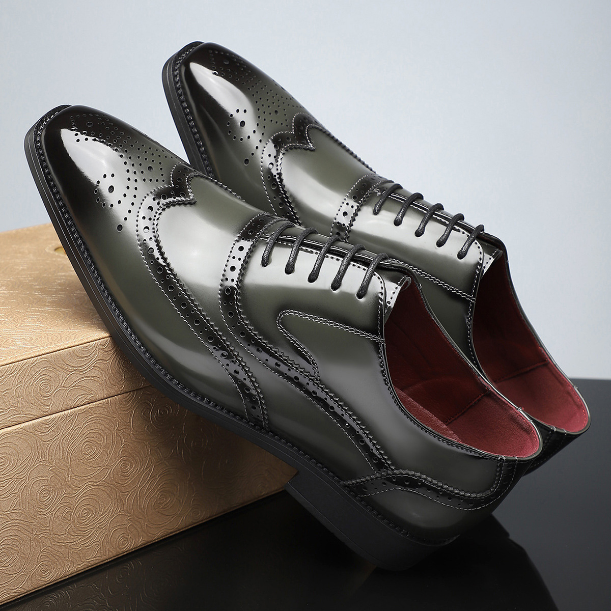 Herre lædersko | Klassiske brogues i håndlavet design