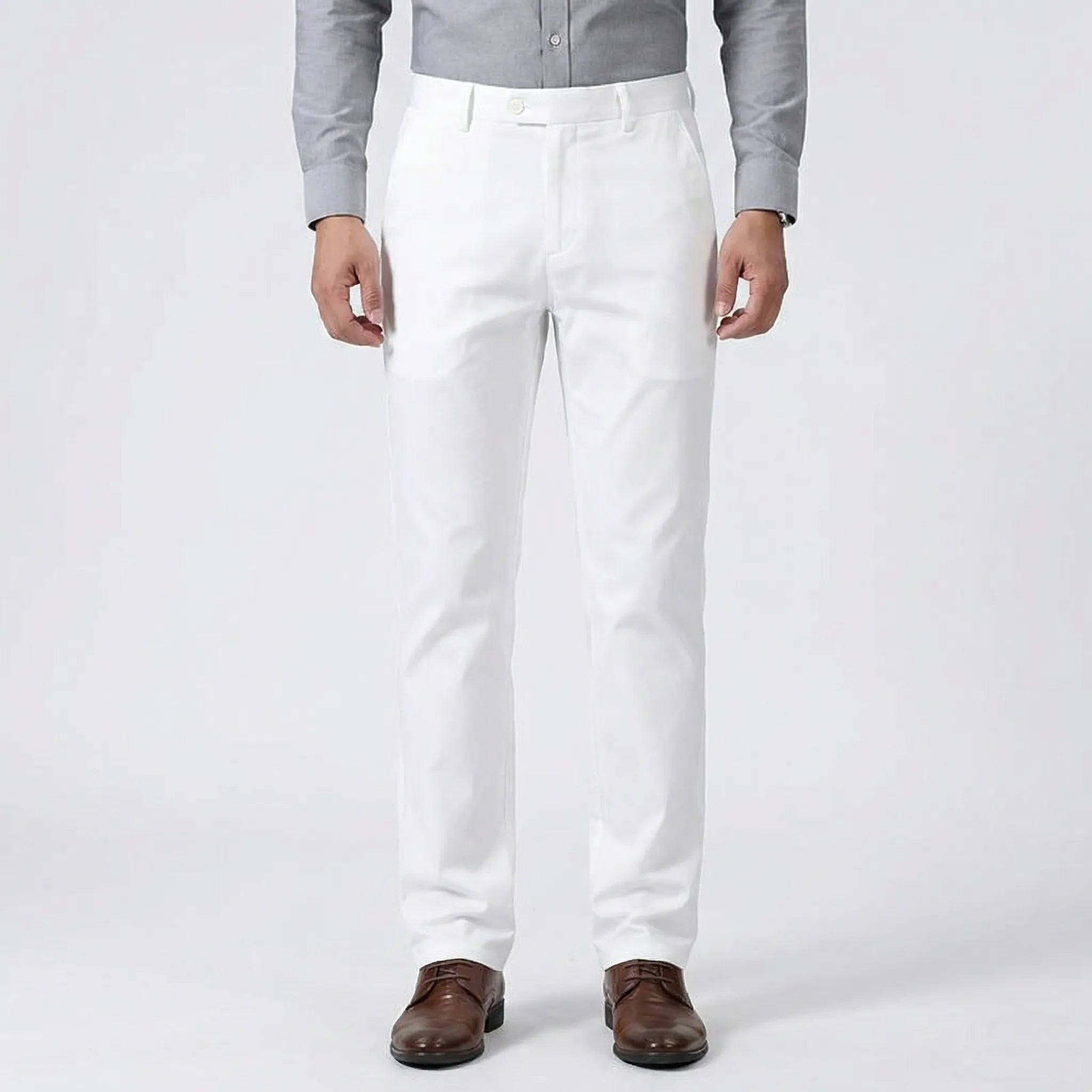 Elegante bukser herre | Slim fit habitbukser