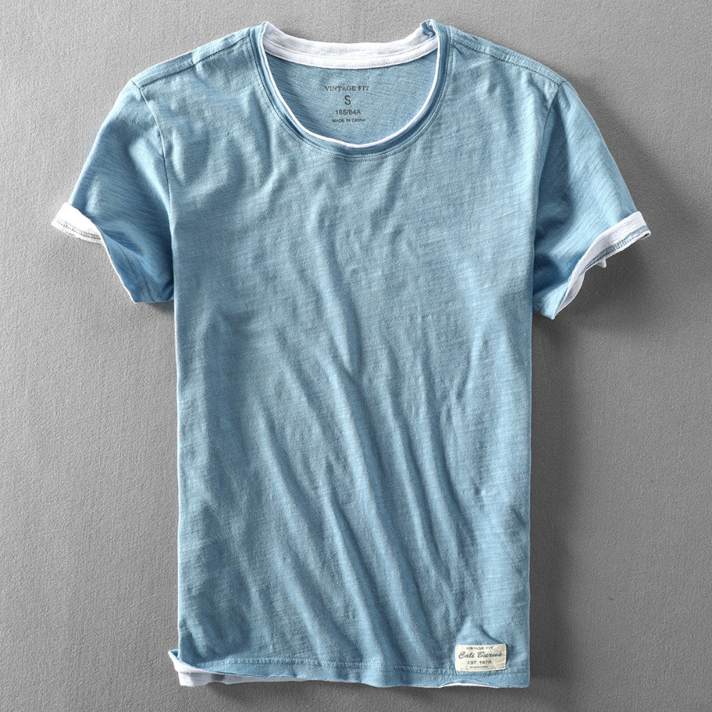 Francesco™ | Basic T-shirt i økologisk bomuld