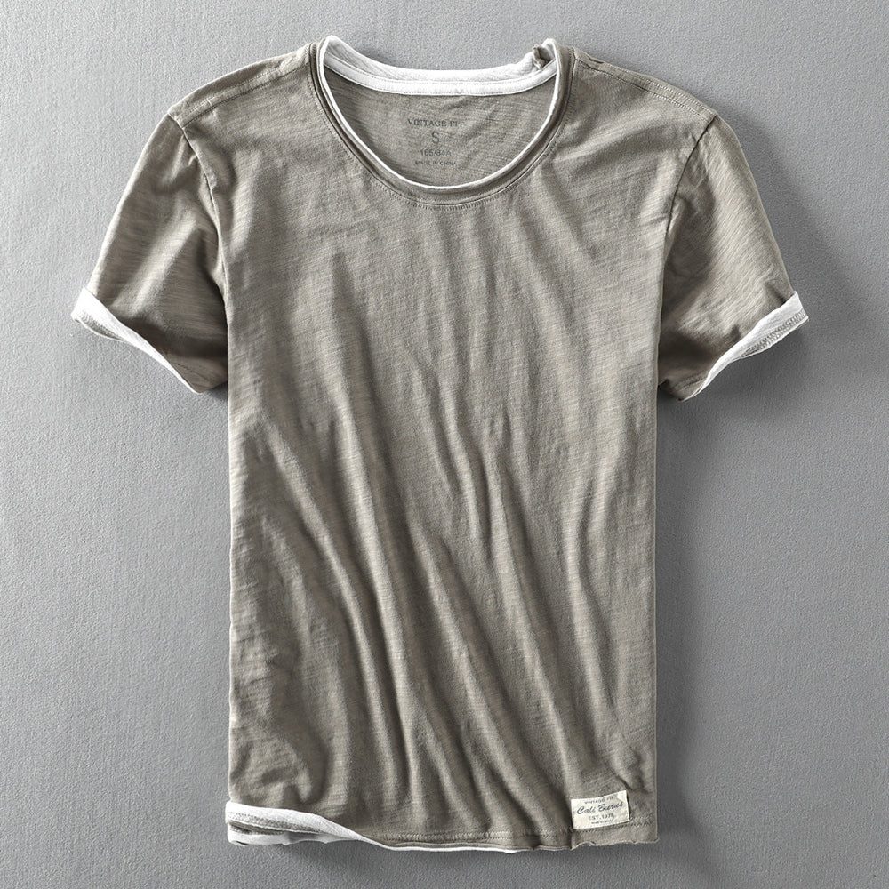 Francesco™ | Basic T-shirt i økologisk bomuld