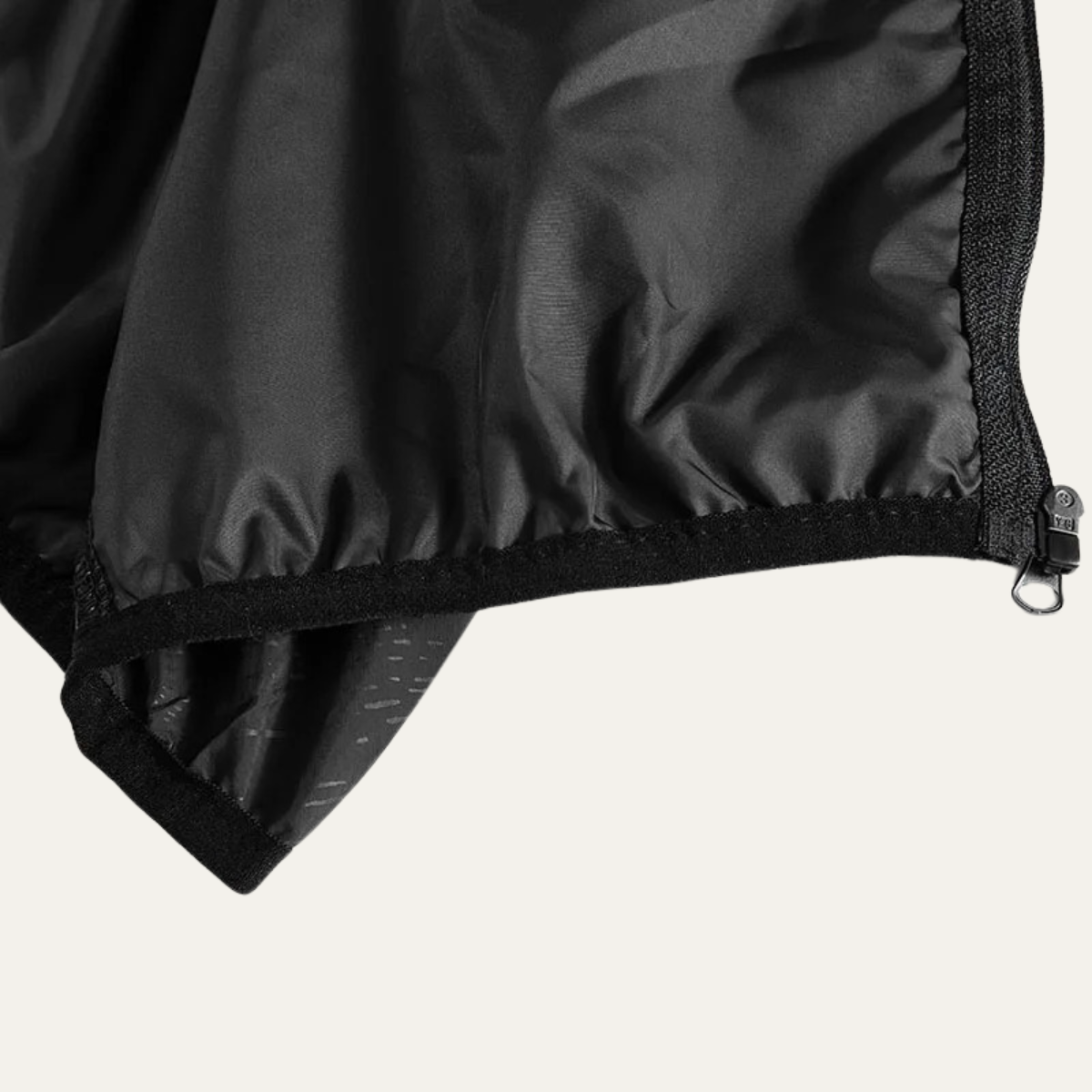 Veste d'été pour homme | Veste légère coupe-vent avec capuche et fermeture éclair