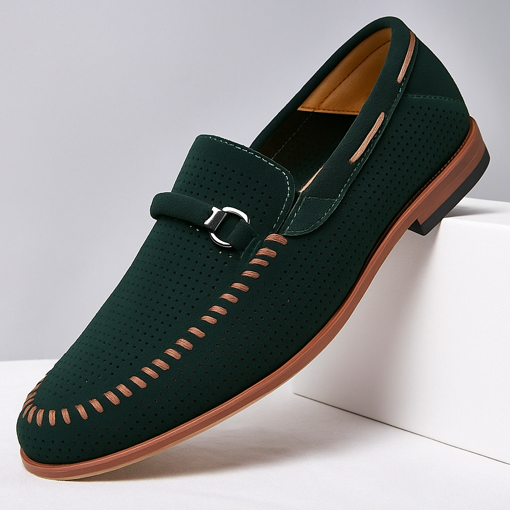 Mocassins pour homme | Mocassins élégants à enfiler avec perforations