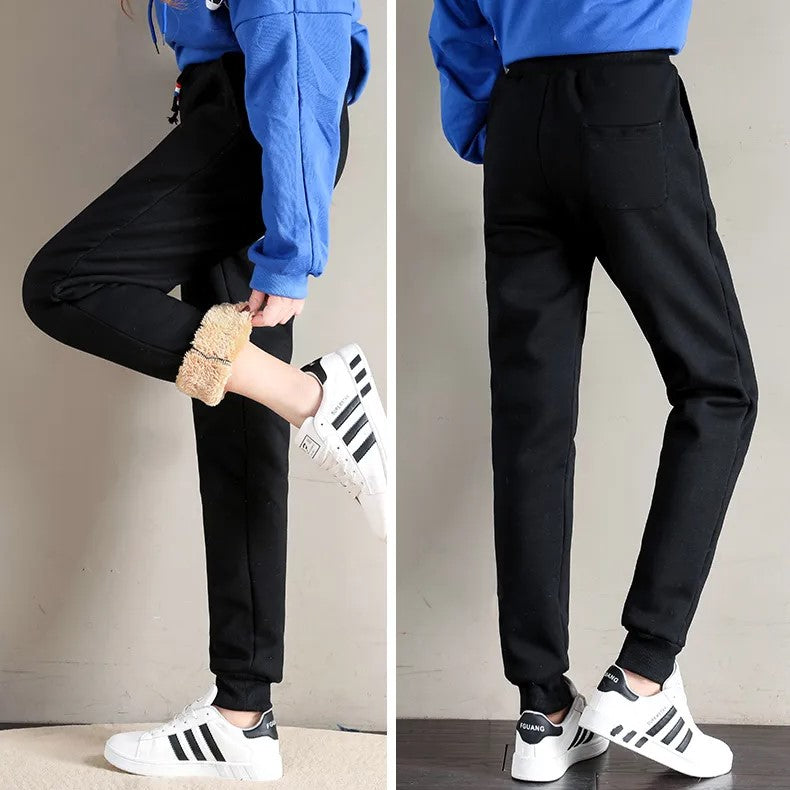 Dame vinterjoggers | Supervarm fleecefor og behagelig pasform