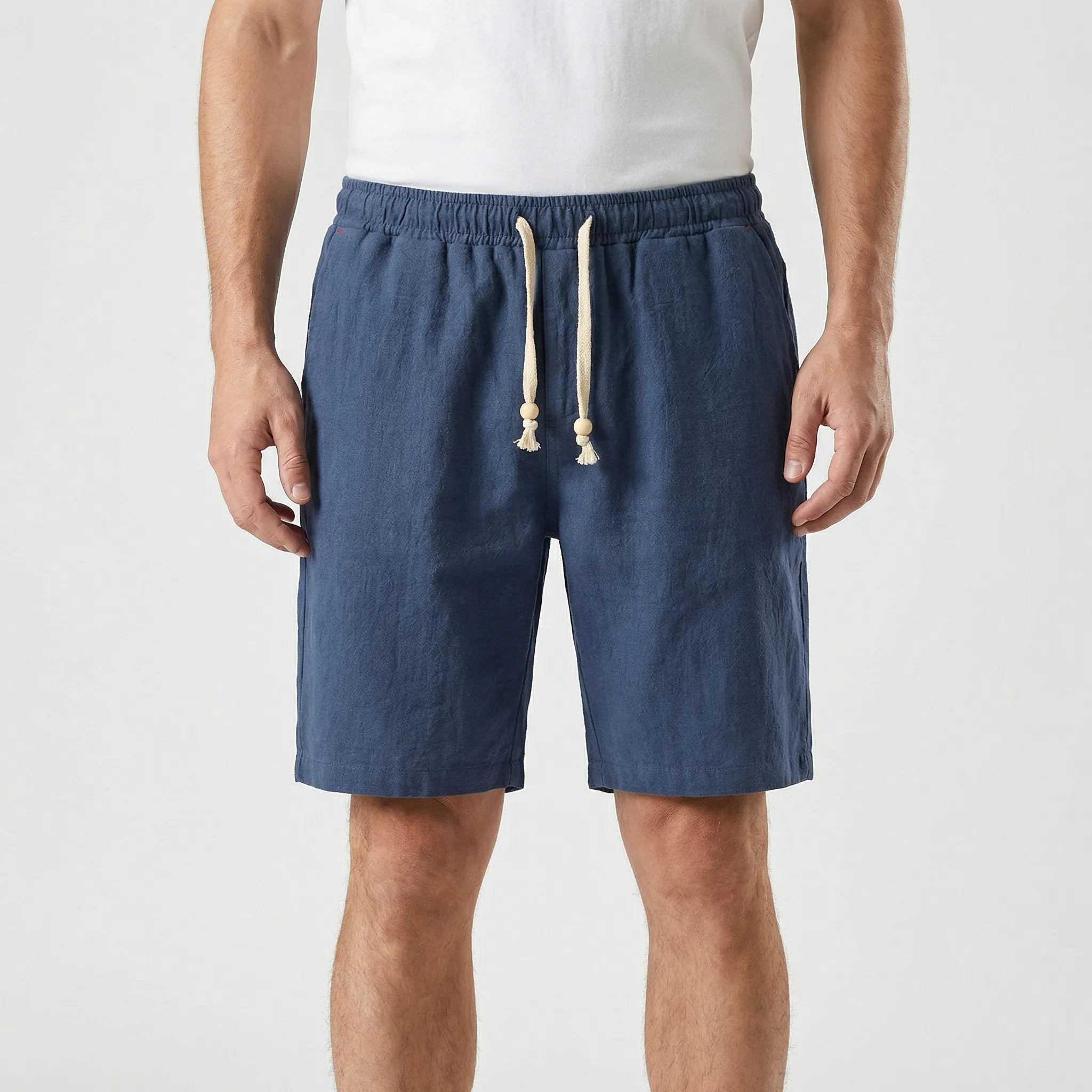 Short classique pour homme avec fermeture à lacets 
