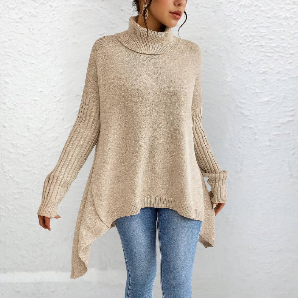 Løs rullekrave sweater 7