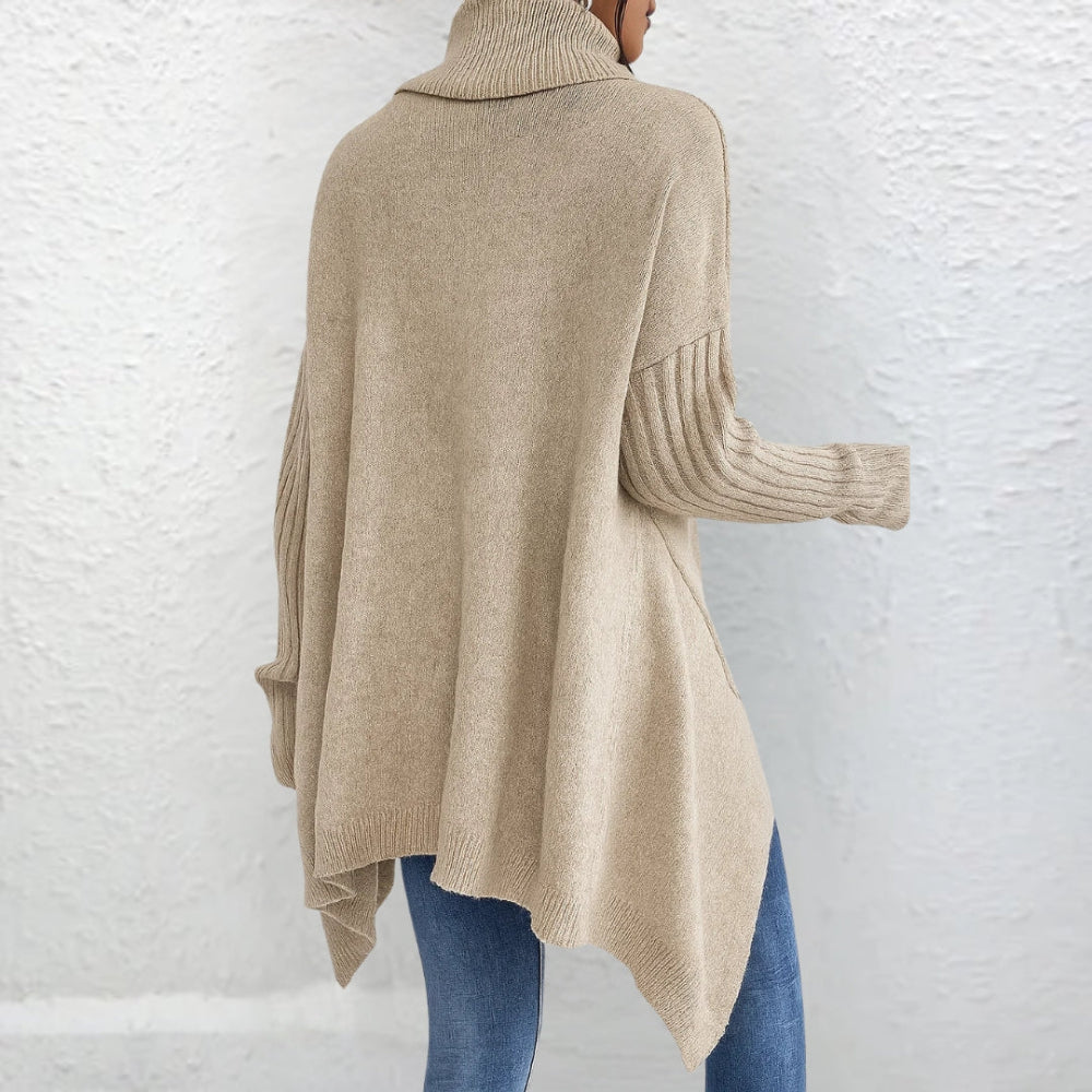 Løs rullekrave sweater 8