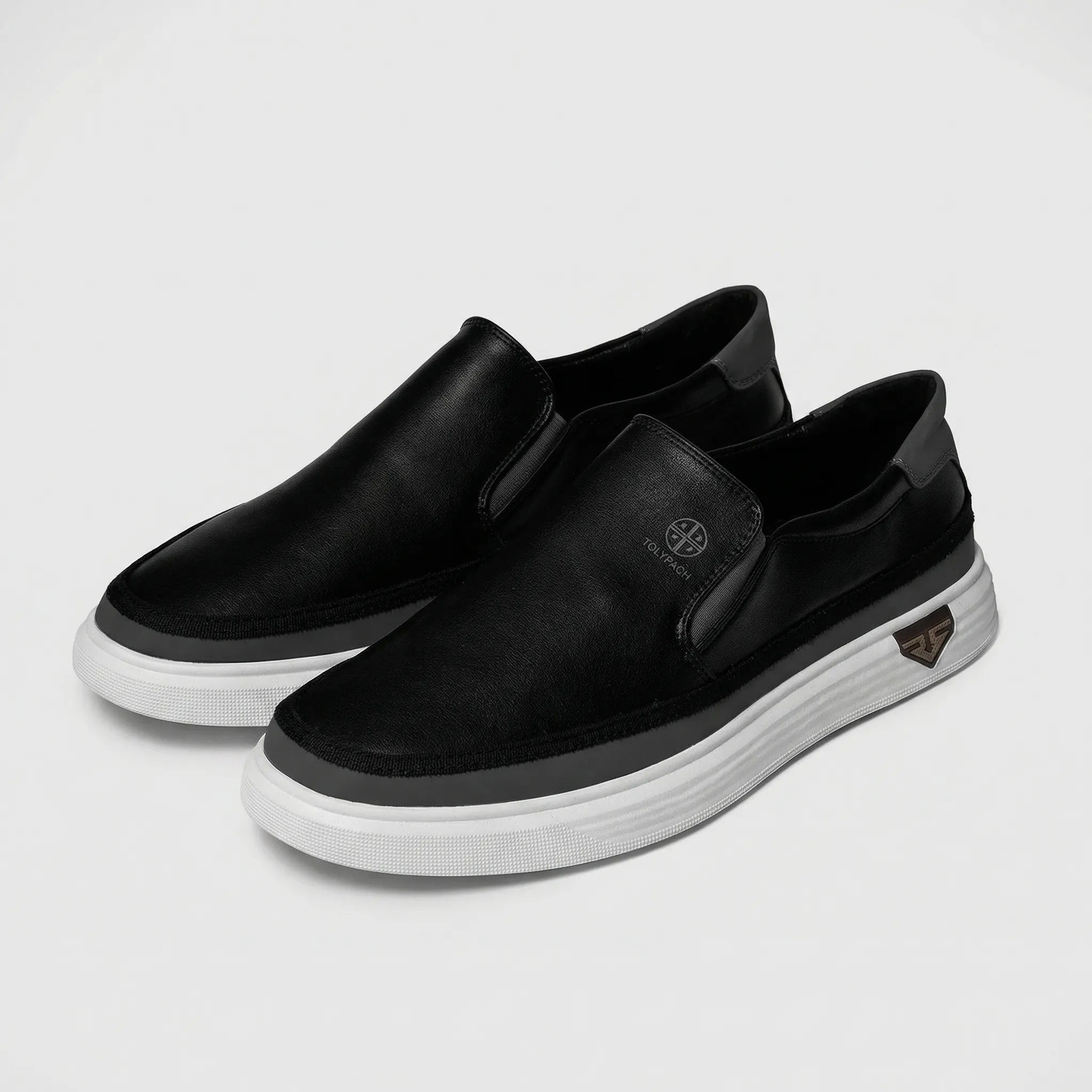 Mocassins à finition polie 