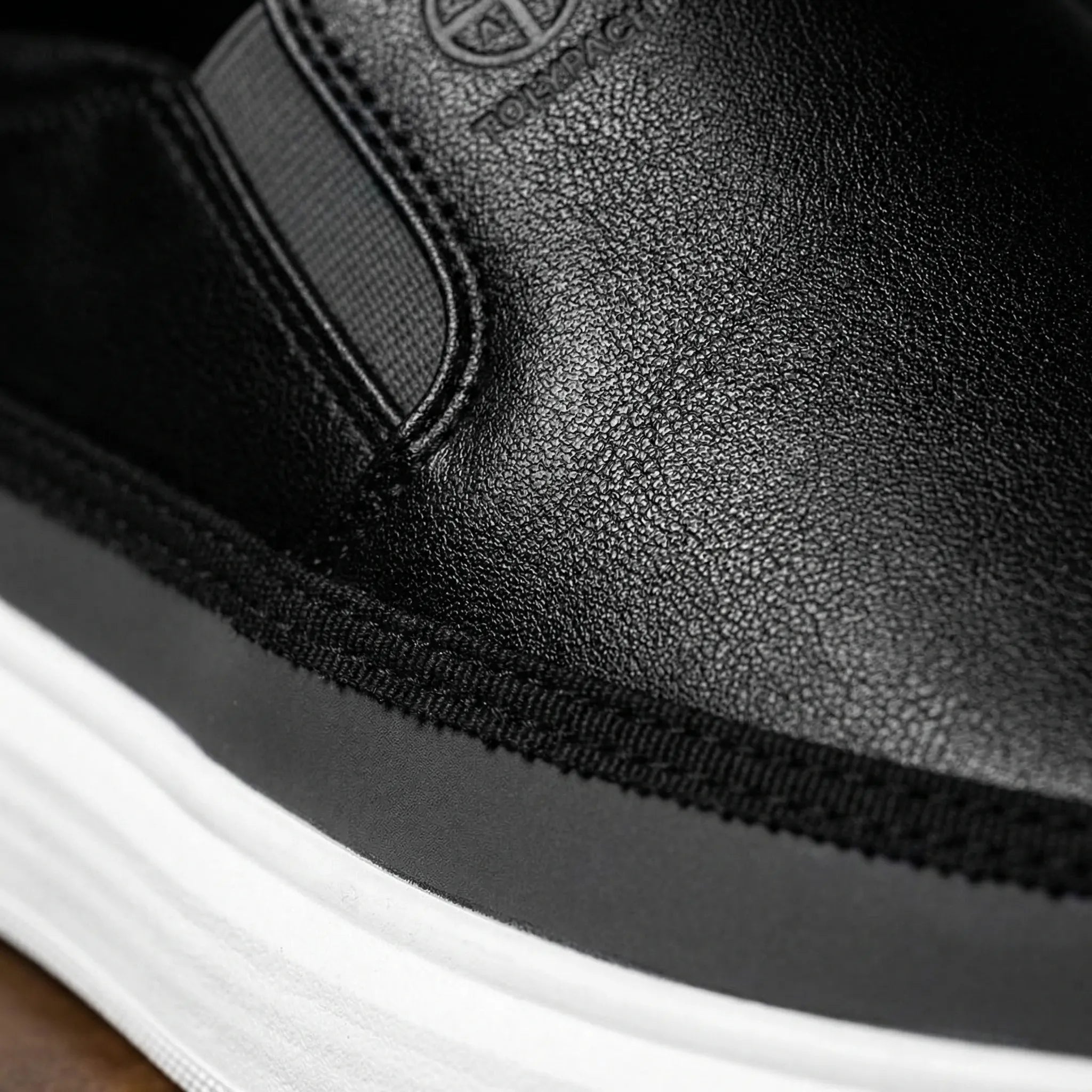 Mocassins à finition polie 