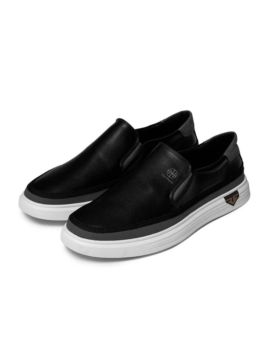 Mocassins à finition polie 