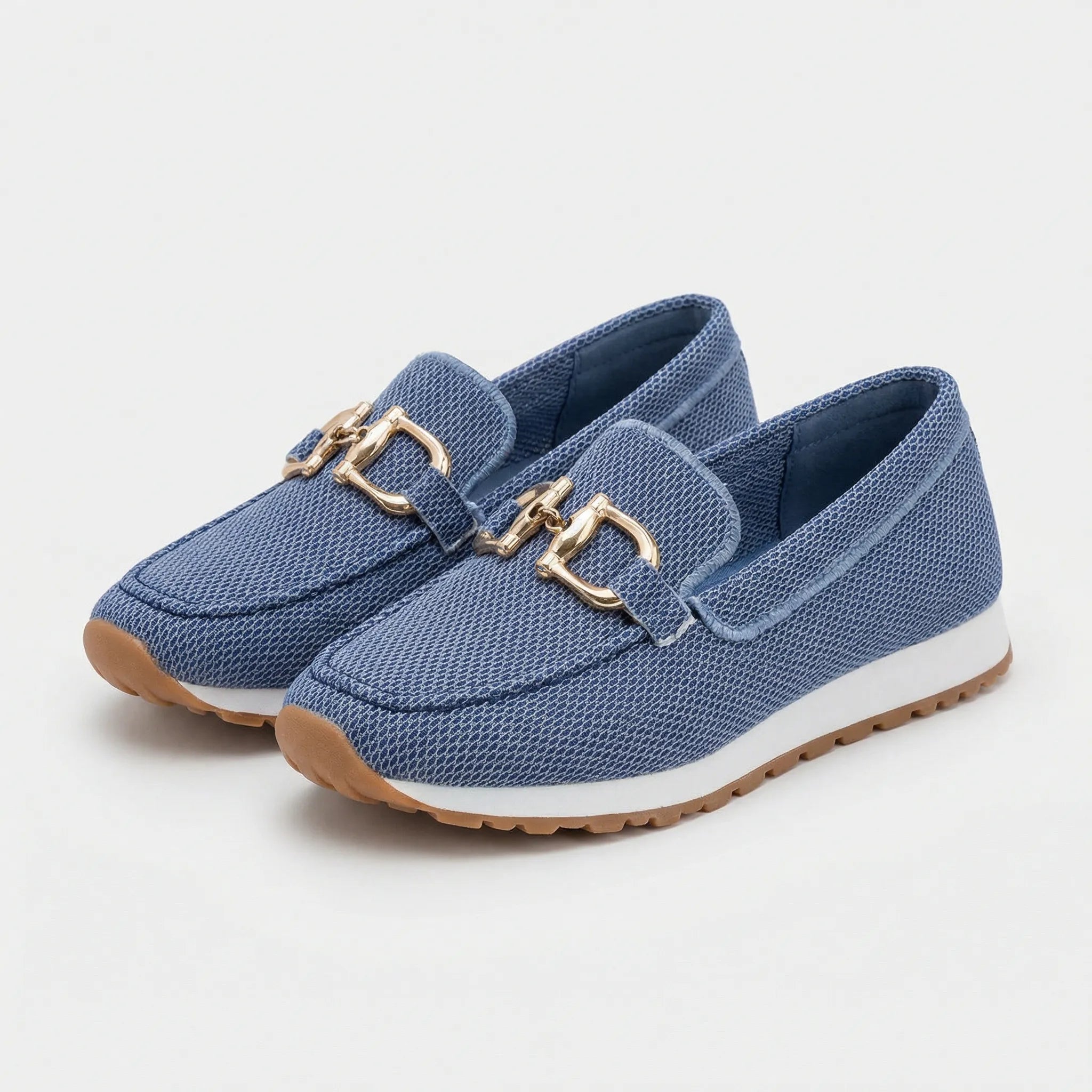 Loafers dame | Casual slip-on sko med sporty sål