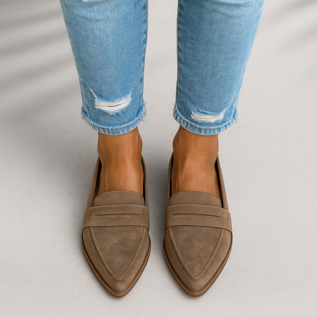 Mocassins pour femme | Chaussures plates à bout pointu