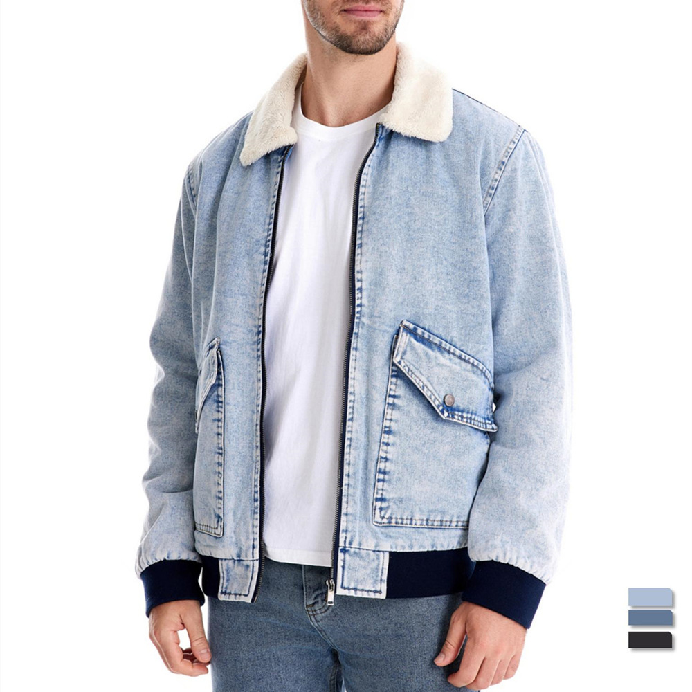 Karl | Jackson denim sherpa jakke