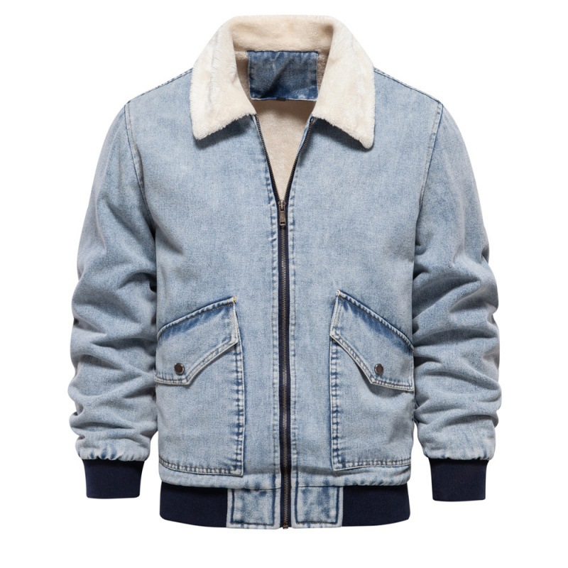 Karl | Jackson denim sherpa jakke