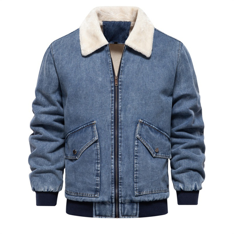 Karl | Jackson denim sherpa jakke