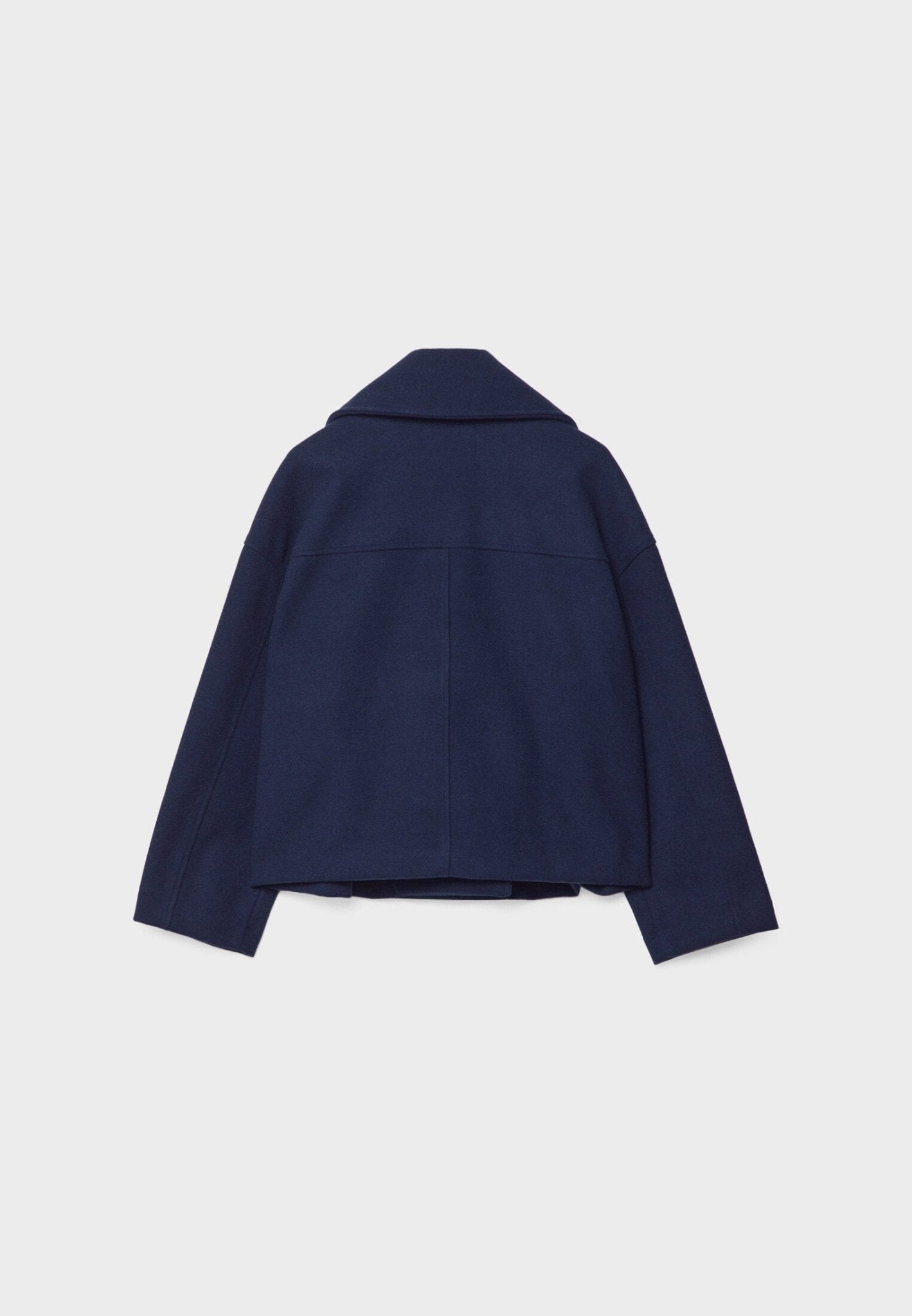 Veste mi-saison pour femme | Veste courte à double boutonnage et col