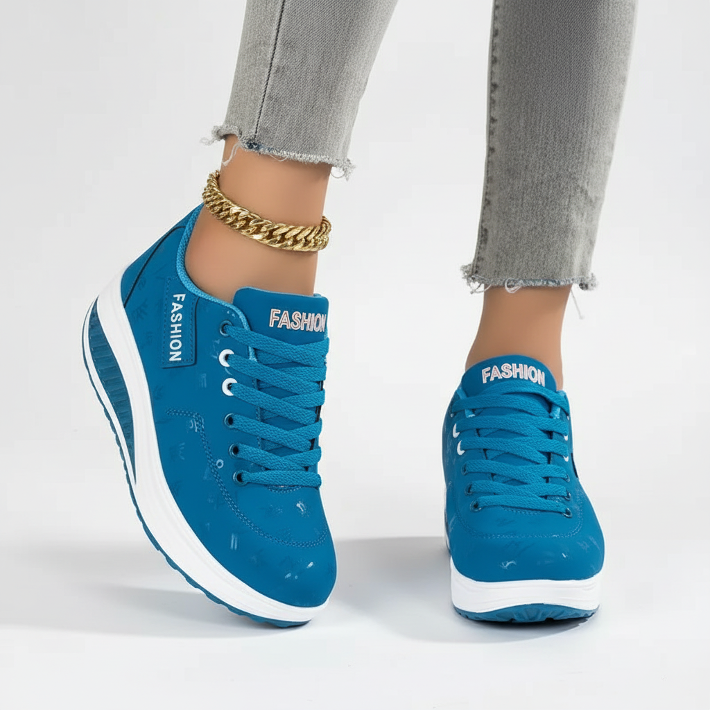 Dame sneakers | Komfortable sko med moderne sål og snørebånd