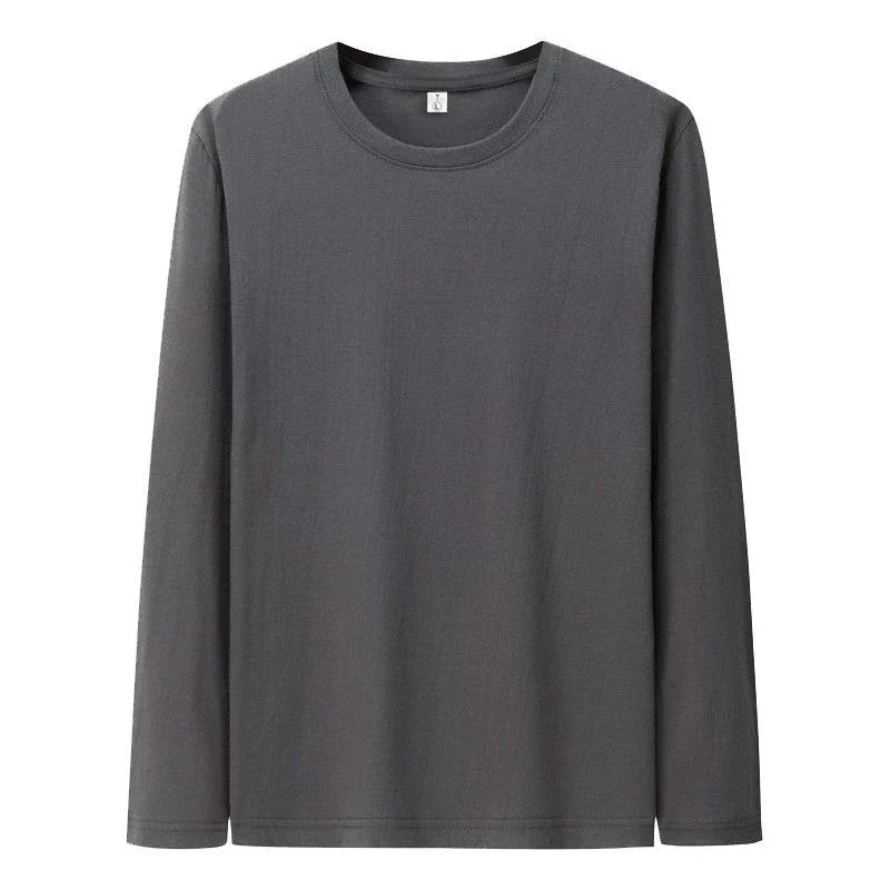 Mikkel | Langærmet Bomulds-T-shirt til Mænd