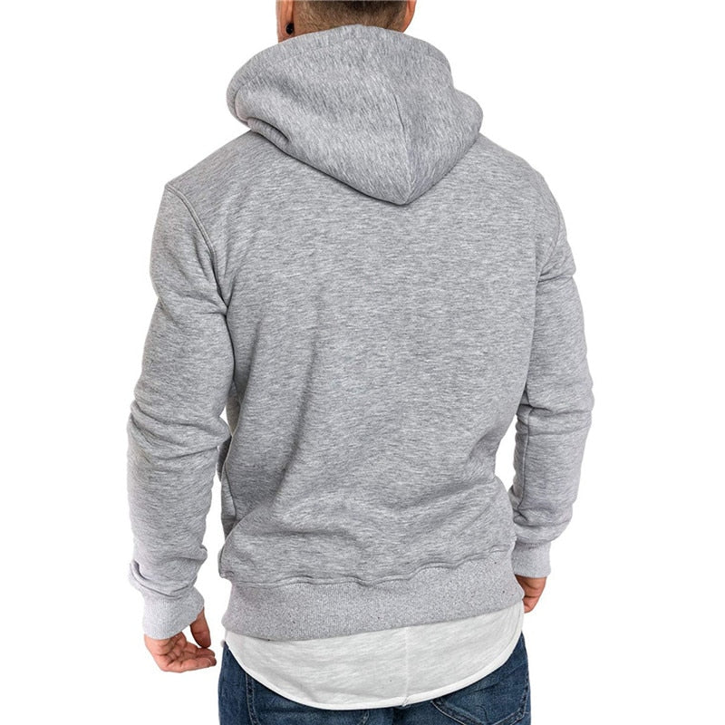 Herre hoodie | Casual sweatshirt i blød bomuld