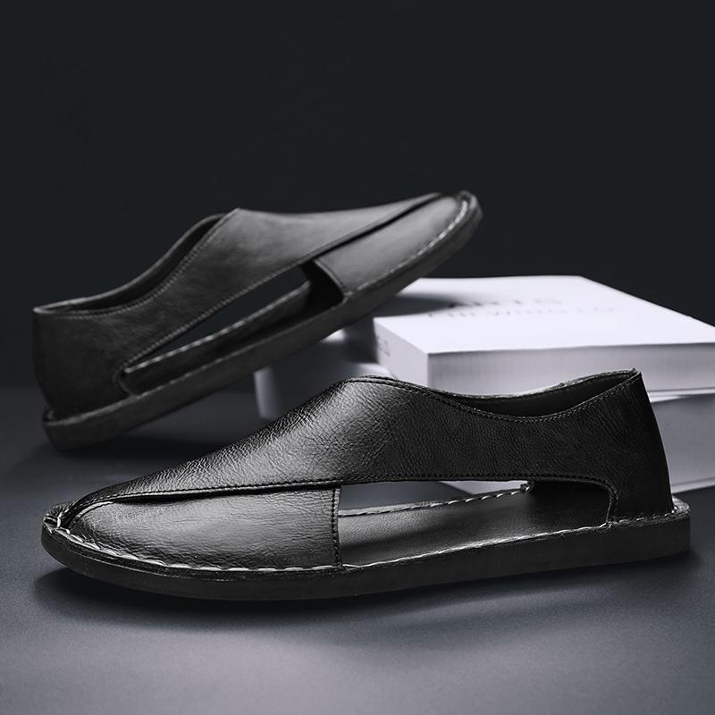 Sandales pour homme | Sandales confortables à enfiler, à talon ouvert