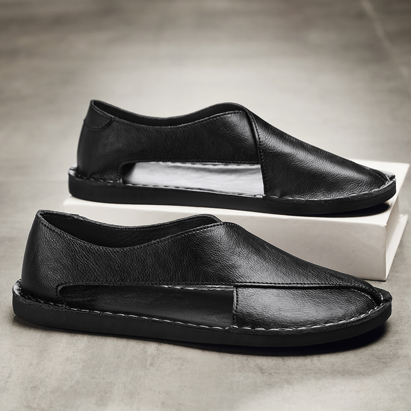 Sandales pour homme | Sandales confortables à enfiler, à talon ouvert