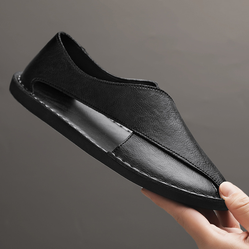 Sandales pour homme | Sandales confortables à enfiler, à talon ouvert
