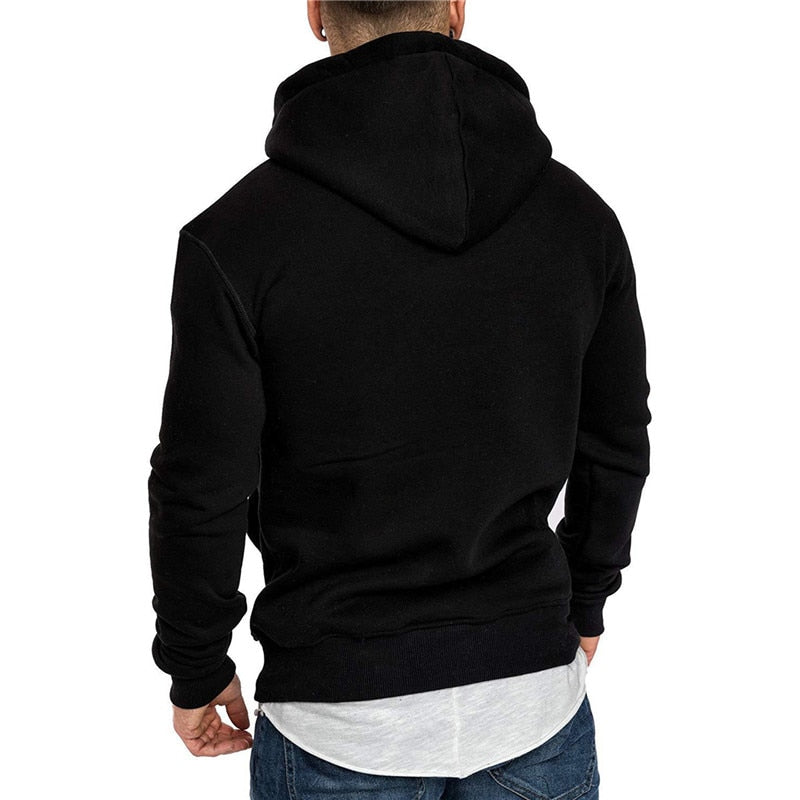 Herre hoodie | Casual sweatshirt i blød bomuld
