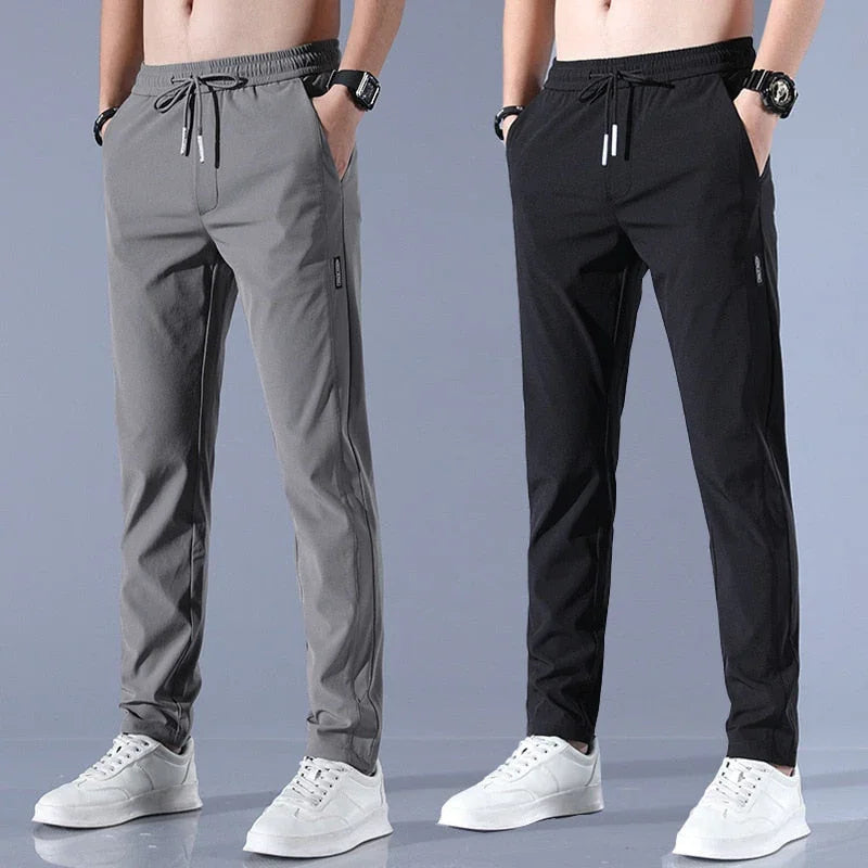 Herre joggingbukser | Casual bukser med elastisk talje