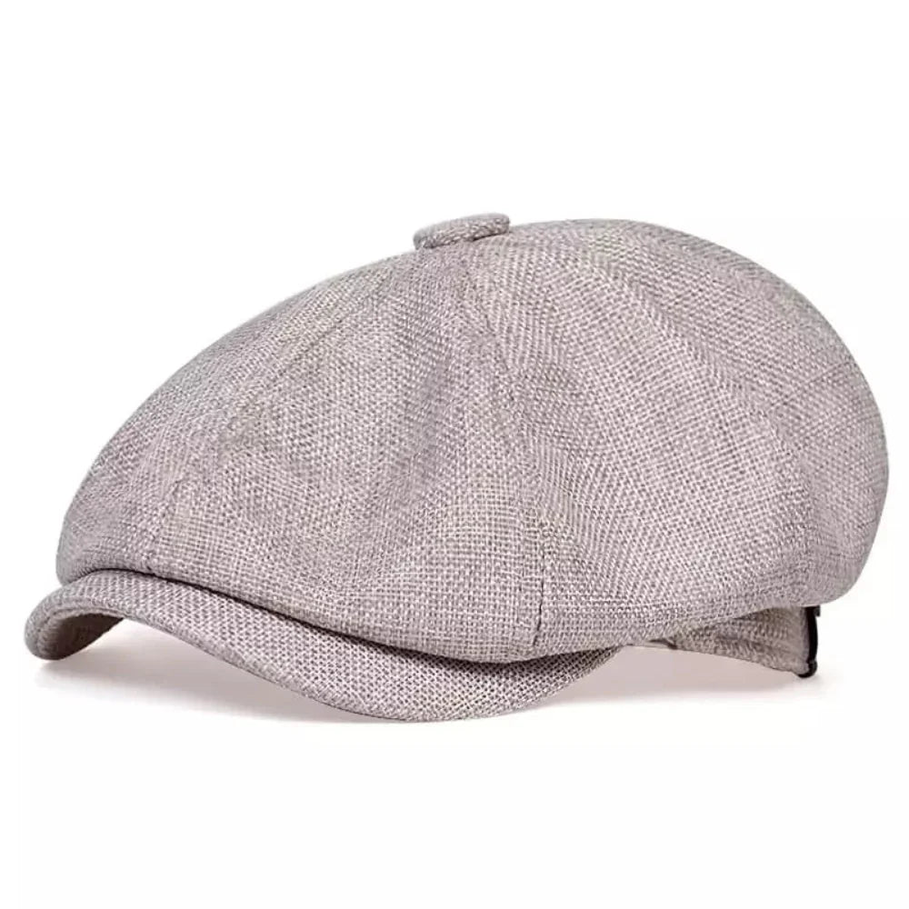 Casquette plate vintage Shelby | Casquette de livreur classique au style rétro