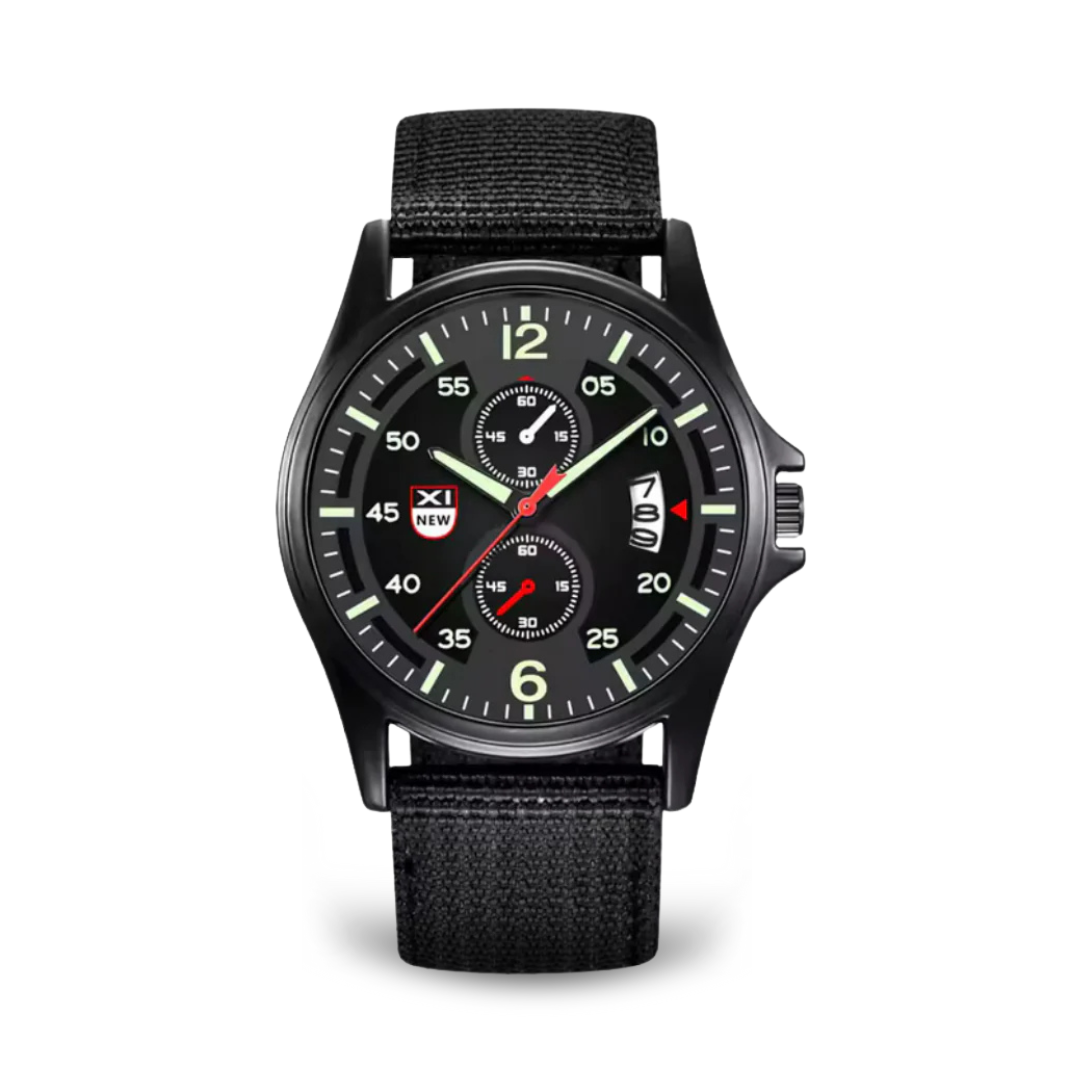 Variant image for Olsen | Sportivt Militærur med Kvarter-2