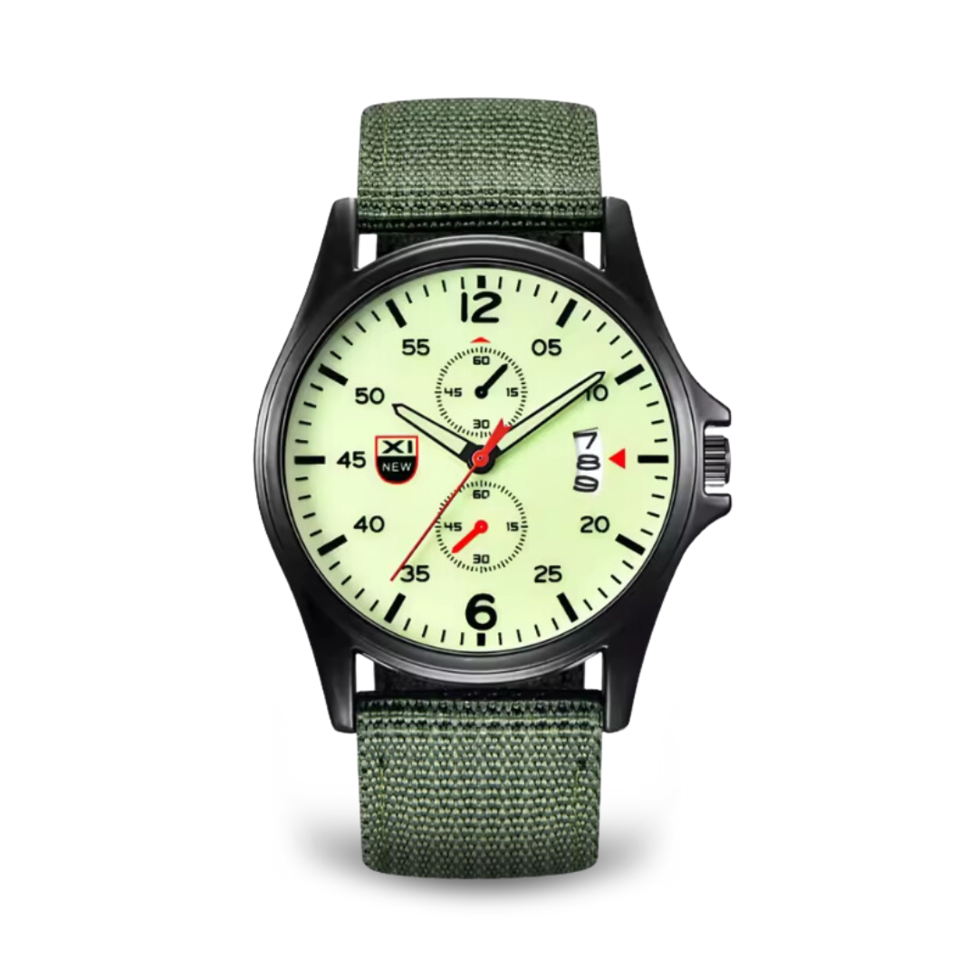 Variant image for Olsen | Sportivt Militærur med Kvarter-5