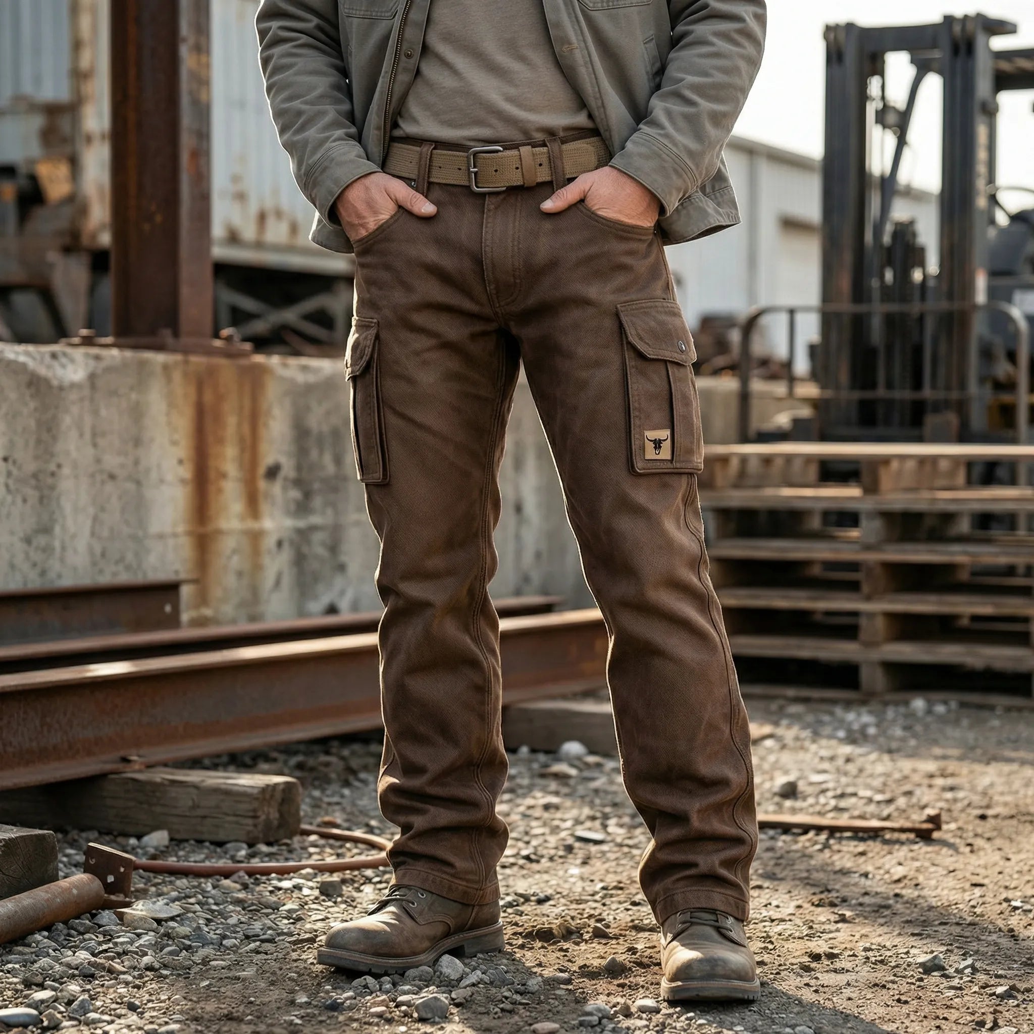 Utility bukser herre | Slidstærke og isolerede cargobukser