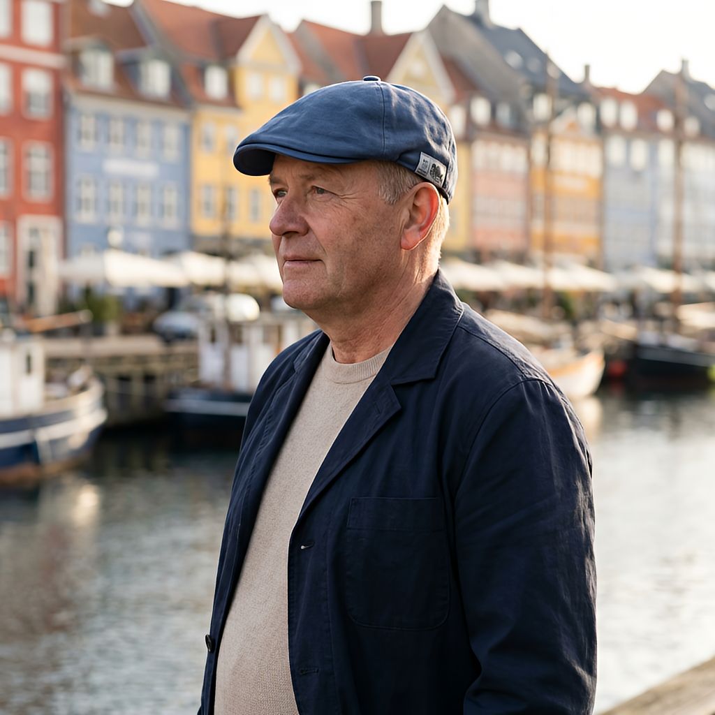 Urban Heritage Baskerhue | Tidløs herrestil med moderne pasform