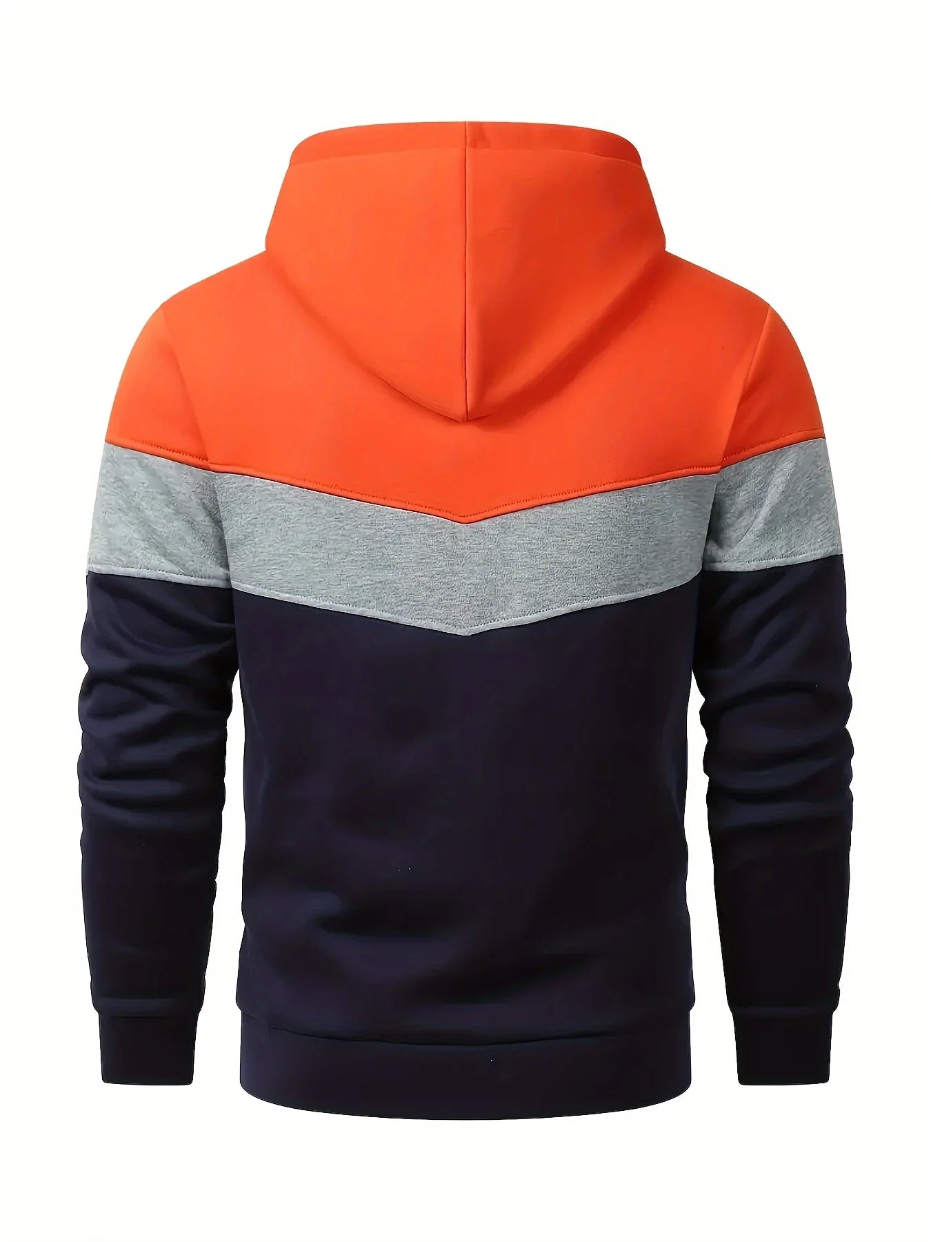Herre hoodie | Komfortabel trøje med hætte og kængurulomme