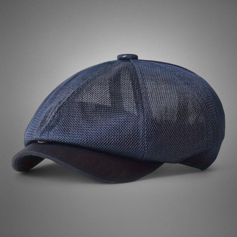 BreezeBoy | Åndbar mesh newsboy cap til mænd