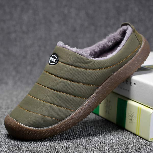 Varme herrepantofler – komfortabel slip-on model
